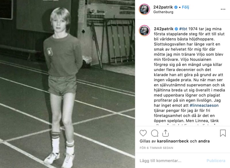 Patrik Sjöberg Instagram Patrik Sjöberg Instagram